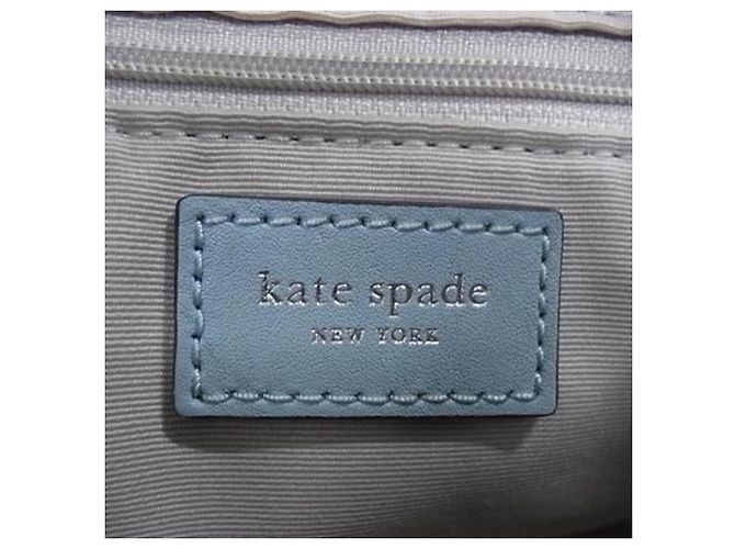 Borsa in pelle azzurro chiaro Kate Spade Blu chiaro - vista 7
