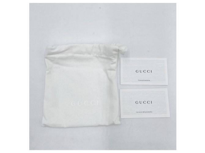 Gucci GG Supreme Visitenkartenetui aus blauem Leder - Ansicht 10