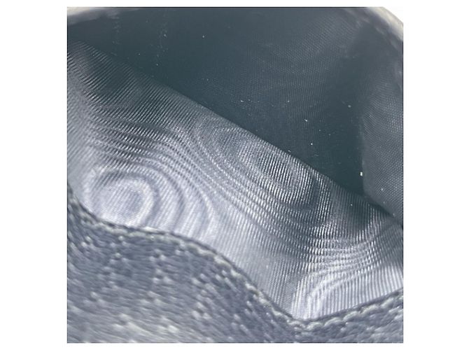 Gucci GG Supreme Visitenkartenetui aus blauem Leder - Ansicht 9
