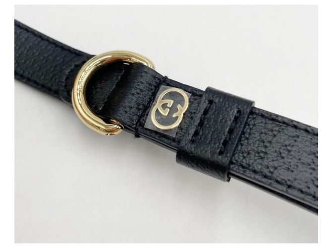 GUCCI Interlocking G Haustierleine Schwarz - Ansicht 3