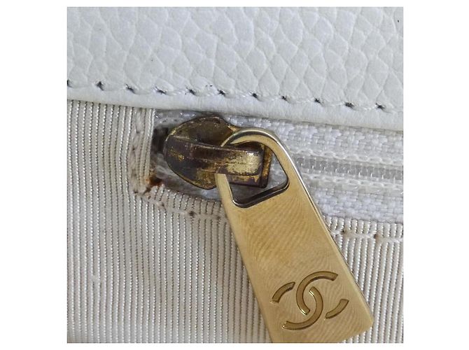 Borsa Chanel Executive Line 15206 Bianco - vista 10