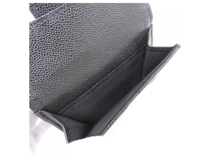 Cartera Chanel Timeless Classic Line AP0230 Negro Burdeos - vista 5
