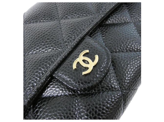 Cartera Chanel Timeless Classic Line AP0241 Negro Burdeos - vista 4
