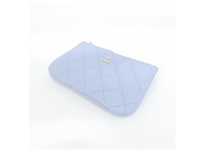 Borsa Pouch Chanel Timeless Classic Line AP4020 Blu chiaro - vista 3