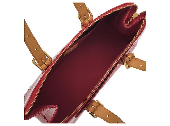 Borsa Louis Vuitton Vernis Rosewood Avenue Rosso - vista 10