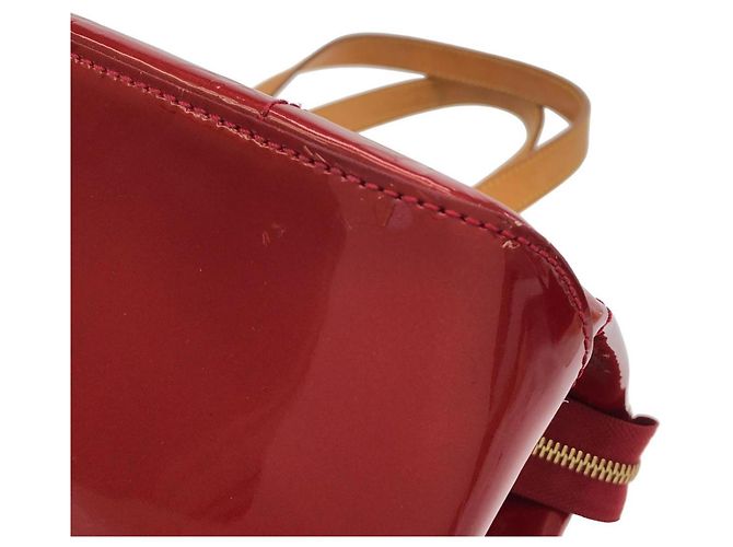 Borsa Louis Vuitton Vernis Rosewood Avenue Rosso - vista 3