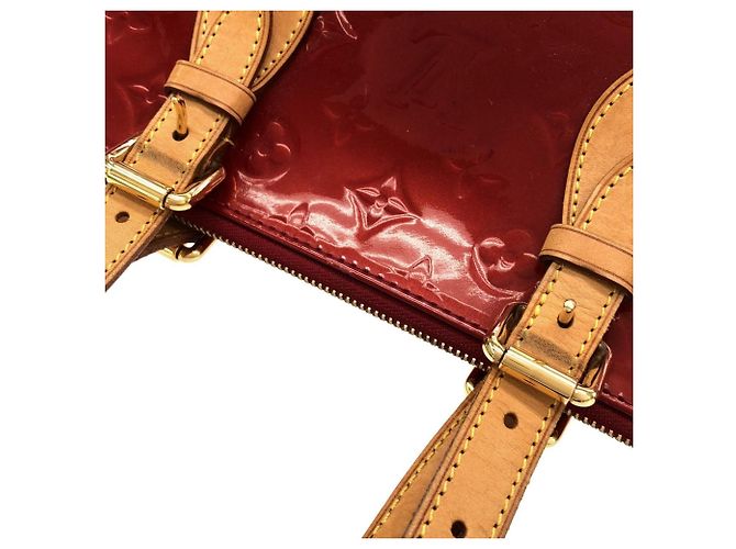 Borsa Louis Vuitton Vernis Rosewood Avenue Rosso - vista 8