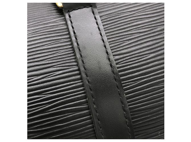 Borsa Louis Vuitton Epi Soufflot Nero - vista 4
