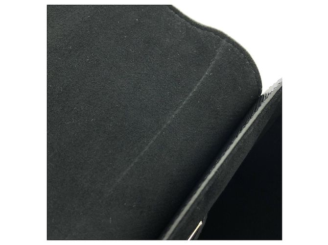Borsa a tracolla Louis Vuitton Epi Twist MM M59402 Nero - vista 9