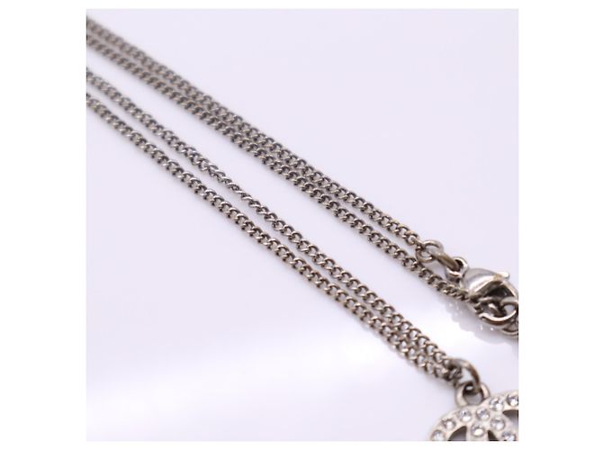 Collana Chanel Coco Mark Argento - vista 10