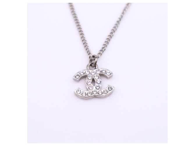 Collana Chanel Coco Mark Argento - vista 6