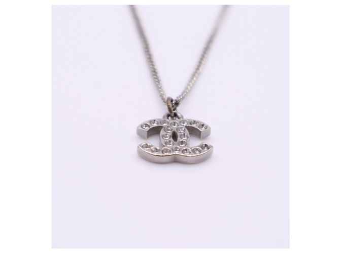 Collana Chanel Coco Mark Argento - vista 8