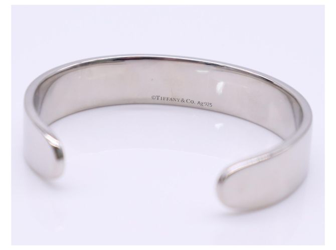 Autre Marque Tiffany & Co. Bracciale rigido Return to Bangle con diamanti Argento - vista 3