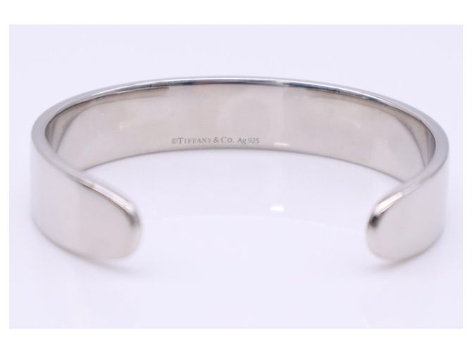 Autre Marque Tiffany & Co. Bracciale rigido Return to Bangle con diamanti Argento - vista 7