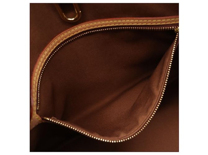 Bolsa Louis Vuitton Monogram Batignolles Horizontal Marrom Bege - vista 15