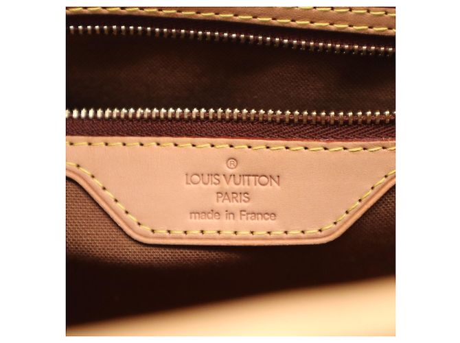 Bolsa Louis Vuitton Monogram Batignolles Horizontal Marrom Bege - vista 17