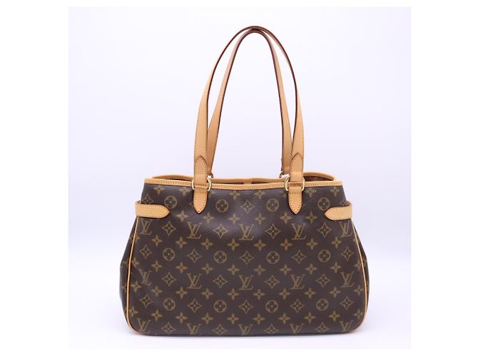 Bolsa Louis Vuitton Monogram Batignolles Horizontal Marrom Bege - vista 2