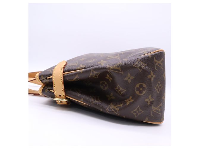 Bolsa Louis Vuitton Monogram Batignolles Horizontal Marrom Bege - vista 5
