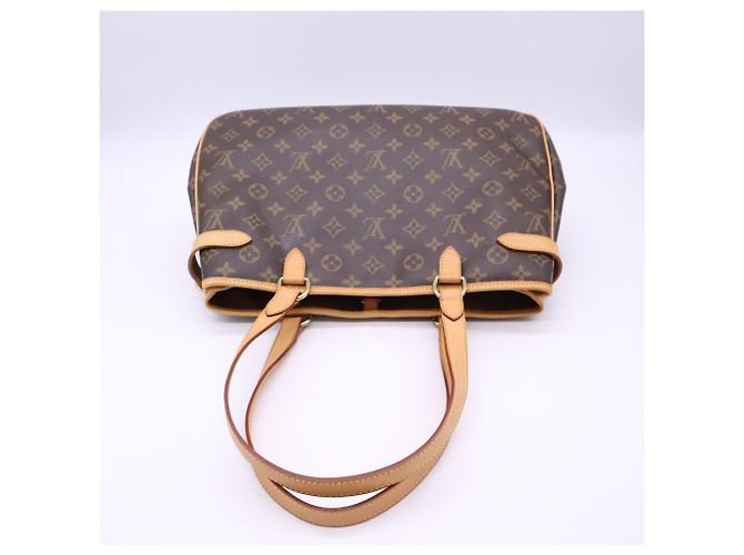 Bolsa Louis Vuitton Monogram Batignolles Horizontal Marrom Bege - vista 8