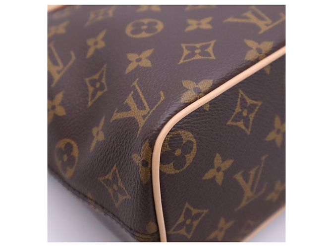 Bolsa Louis Vuitton Monogram Neo Lockit PM Marrom Bege - vista 12