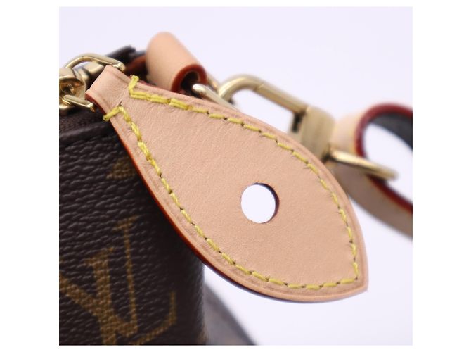 Bolsa Louis Vuitton Monogram Neo Lockit PM Marrom Bege - vista 14