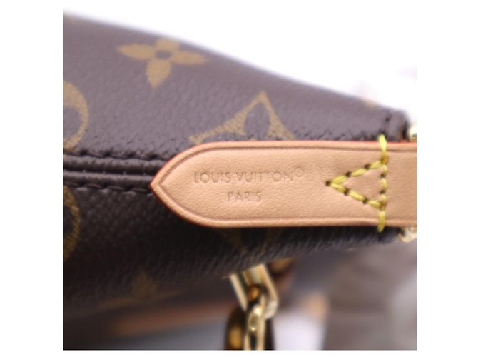 Bolsa Louis Vuitton Monogram Neo Lockit PM Marrom Bege - vista 17