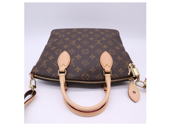 Bolsa Louis Vuitton Monogram Neo Lockit PM Marrom Bege - vista 8