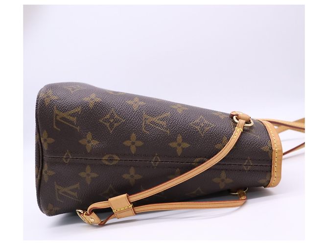 Louis Vuitton Monogram Neverfull PM Handtasche Braun Beige - Ansicht 6