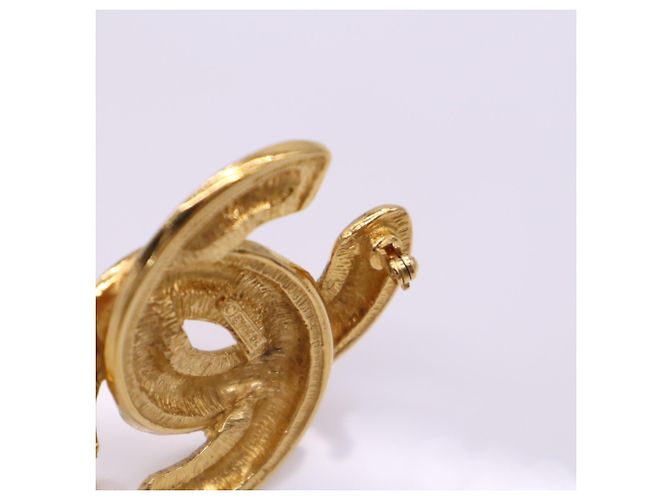 Chanel Coco Mark vergoldete Brosche Golden - Ansicht 11