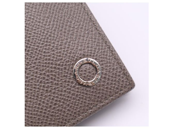 Bulgari Portafoglio lungo Bvlgari Bvlgari Man bi-fold Grigio - vista 11