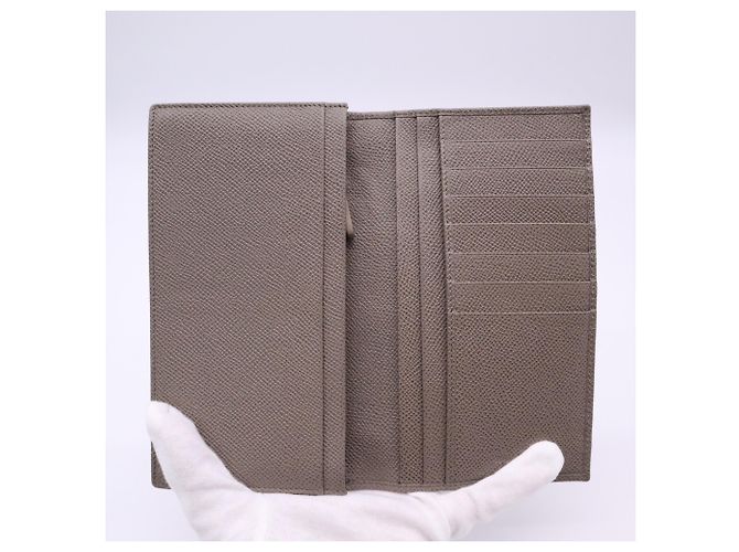 Bulgari Portafoglio lungo Bvlgari Bvlgari Man bi-fold Grigio - vista 12