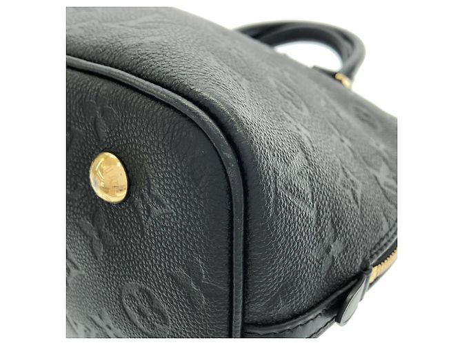 Borsa Louis Vuitton Monogram Empreinte Alma PM Nero - vista 2