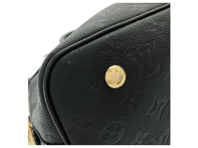 Borsa Louis Vuitton Monogram Empreinte Alma PM Nero - vista 4