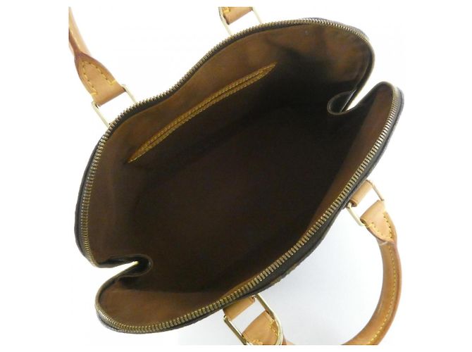 Louis Vuitton Monogram Alma PM Handtasche Braun - Ansicht 9