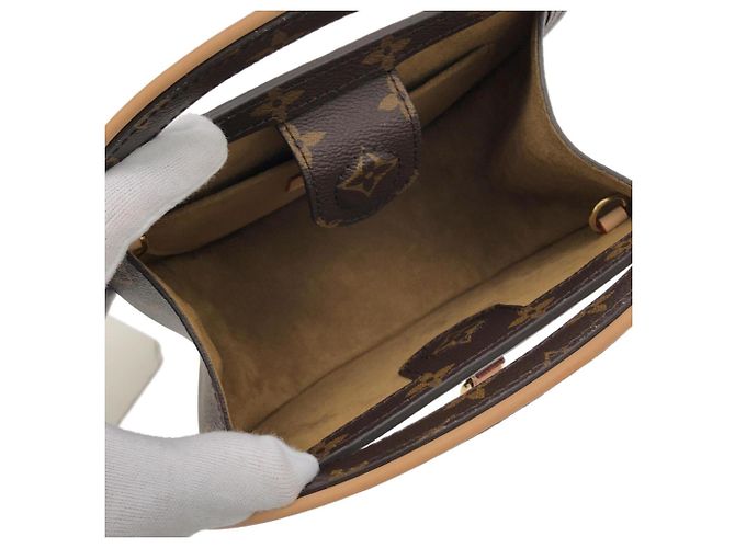 Borsa a tracolla Louis Vuitton Monogram Around Me Marrone - vista 8