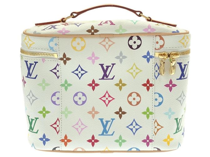 Louis Vuitton Multicolor Nice BB Handbag White - view 2
