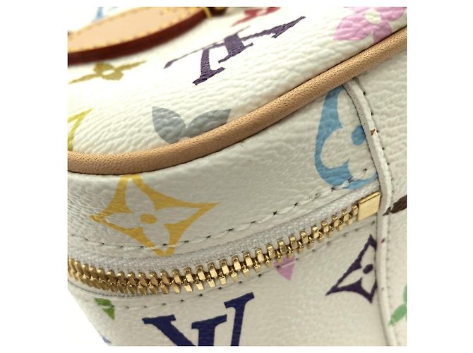 Louis Vuitton Multicolor Nice BB Handbag White - view 5