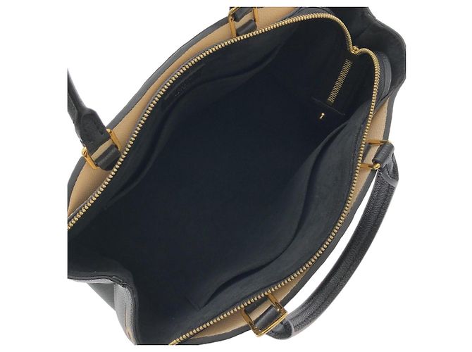 Borsa Louis Vuitton Bicolor Monogram Empreinte Petit Palais PM M58913 Nero Beige - vista 7