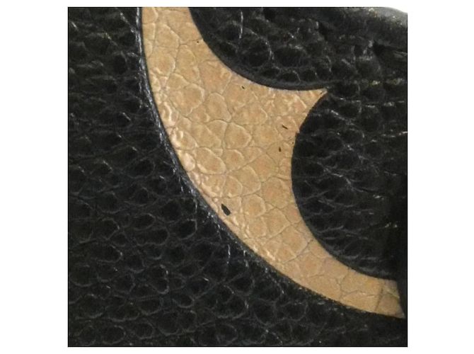 Louis Vuitton Bicolor Monogram Empreinte OnTheGo PM Handtasche Schwarz Beige - Ansicht 4