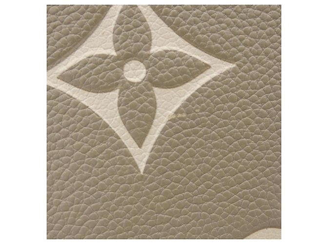Portafoglio Zippy Louis Vuitton Bicolor Monogram Empreinte Grigio Crudo - vista 4