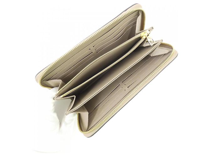 Portafoglio Zippy Louis Vuitton Bicolor Monogram Empreinte Grigio Crudo - vista 7