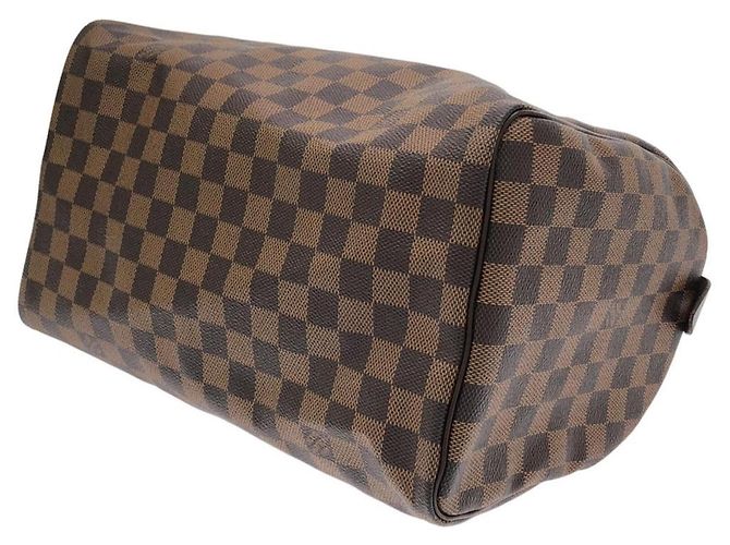 Borsa Louis Vuitton Damier Speedy Boston Damier ebene - vista 3