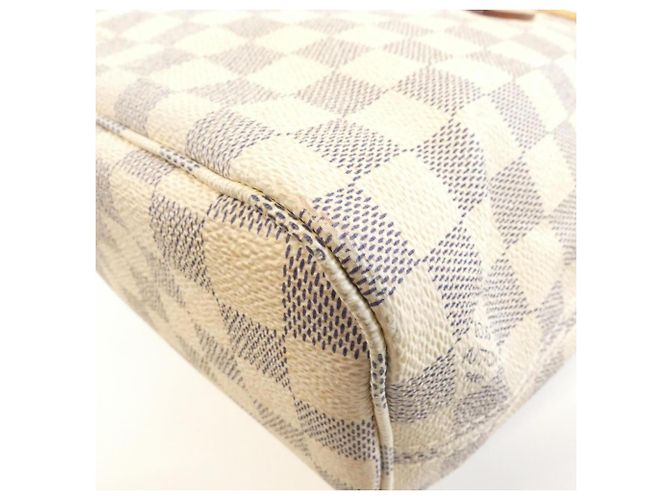 Borsa Louis Vuitton Damier Azur Neverfull PM N51110 Blu - vista 2