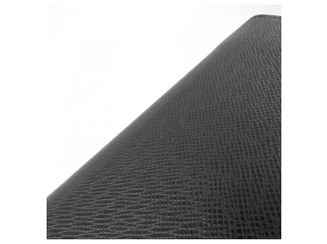 Louis Vuitton Taiga Zippy Wallet Vertical M30317 Nero - vista 4