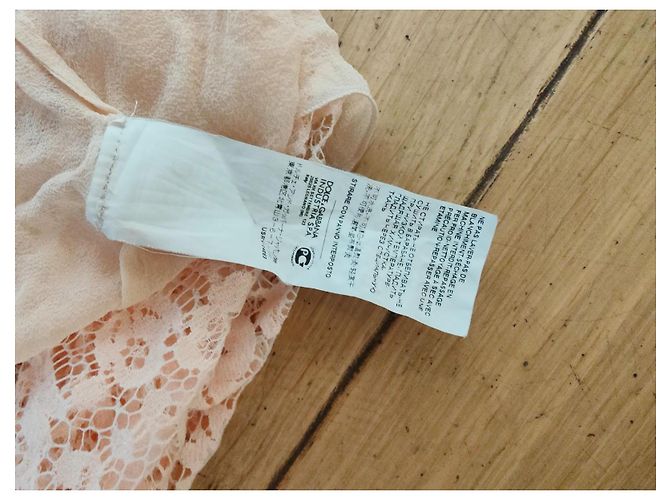 Vestido de encaje a capas Dolce & Gabbana Rosa Crudo - vista 12