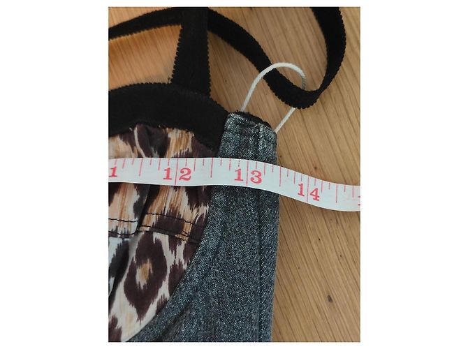 Vestido con panel de estampado de leopardo Dolce & Gabbana Gris - vista 11