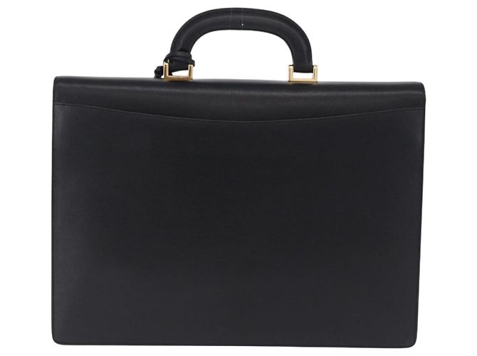 Céline Celine Cartable Business Leather Small Nero - vista 2