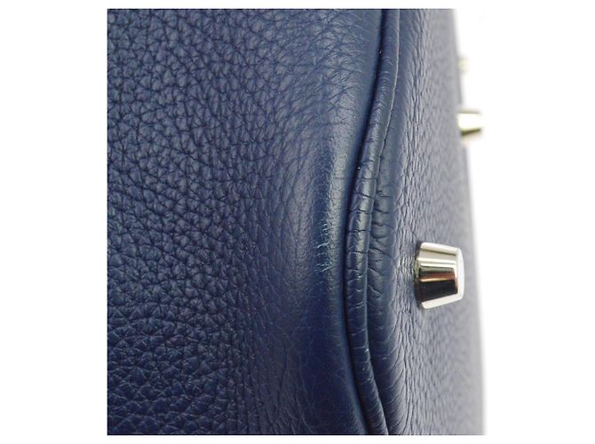 Hermès Hermes Picotin Lock Clemence GM Azul - vista 6