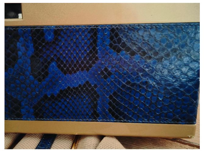 Bolso Camera Dolce & Gabbana Azul Dorado - vista 6