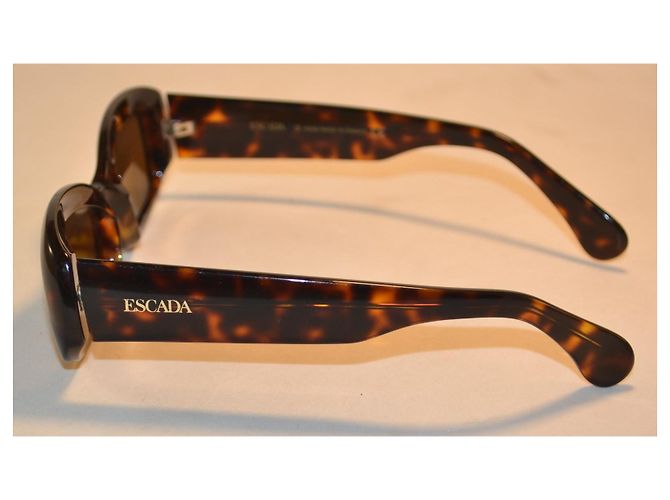 Escada Sonnenbrille Schildpatt-Optik Modell 1083 Braun - Ansicht 3